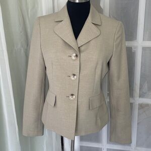 Jones Studio Beige Separates Blazer size 4
